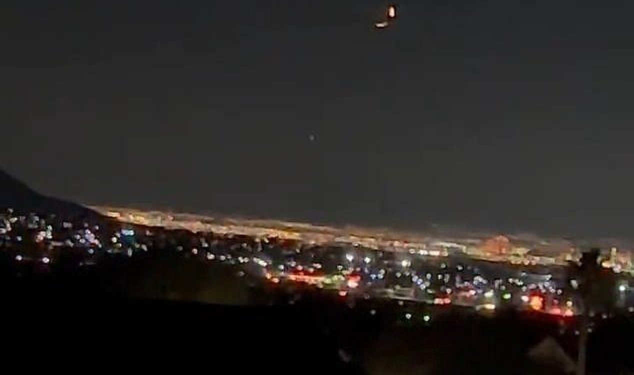 Another UFO has been filmed in the skies over Las Vegas